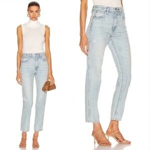NWOT SLVRLAKE Light Blue Virginia Slim Jeans Size 31